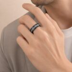 Stainless Steel Ring Stainless Steel Rotating Chain Ring