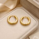 Stainless Steel Earrings Stainless Steel Huggie Hoop Earrings