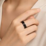Stainless Steel Ring Engravable Stainless Steel Flat Band Ring