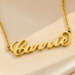 Stainless Steel Necklace Pendant Personalized Stainless Steel Name Necklace