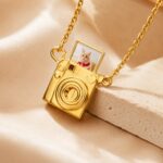 Stainless Steel Necklace Pendant Personalized Stainless Steel Camera Necklace