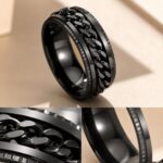 Stainless Steel Ring Stainless Steel Rotating Chain Ring