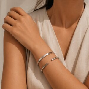 Stainless Steel Bangle Bracelet