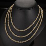 Stainless Steel Chain Stainless Steel Rope Chain Necklace