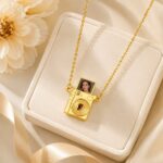Stainless Steel Necklace Pendant Personalized Stainless Steel Camera Necklace