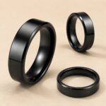 Stainless Steel Ring Engravable Stainless Steel Flat Band Ring