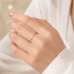 Stainless Steel Ring Stainless Steel Crystal Accent Ring