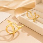Stainless Steel Ring Stainless Steel Irregular Open Ring