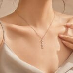 Stainless Steel Necklace Pendant Personalized Stainless Steel Paw Print Necklace