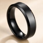 Stainless Steel Ring Engravable Stainless Steel Flat Band Ring