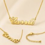 Stainless Steel Necklace Pendant Personalized Stainless Steel Name Necklace