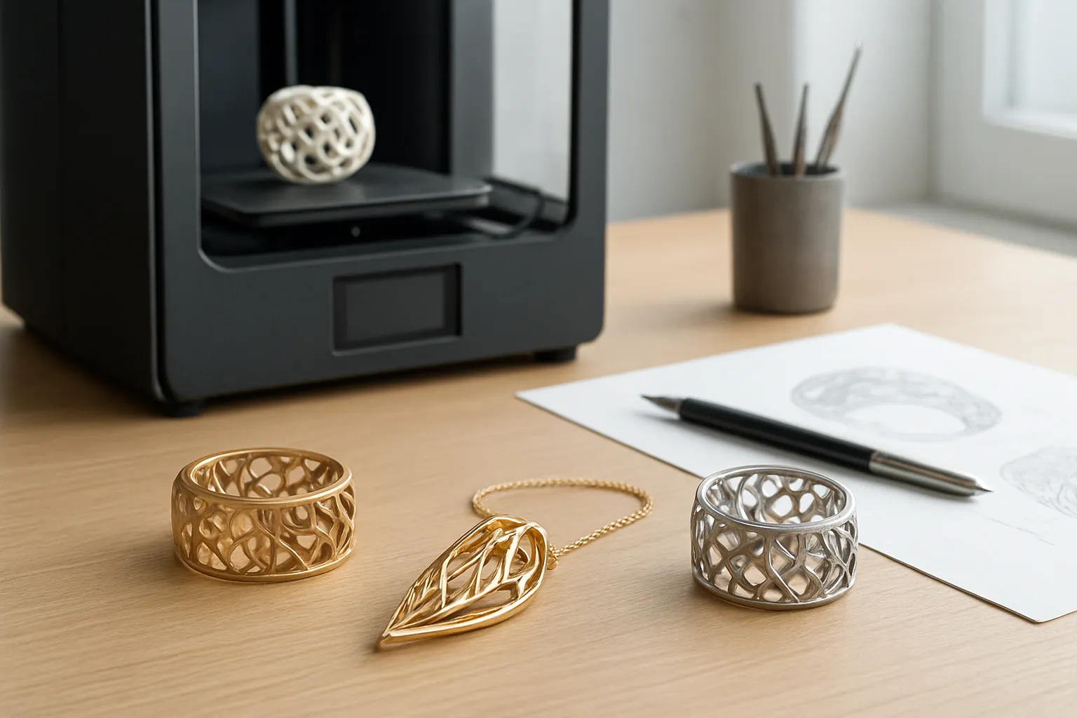 Innovative Jewelry Designs: The Role of 3D Printing Jewelry in Customization
